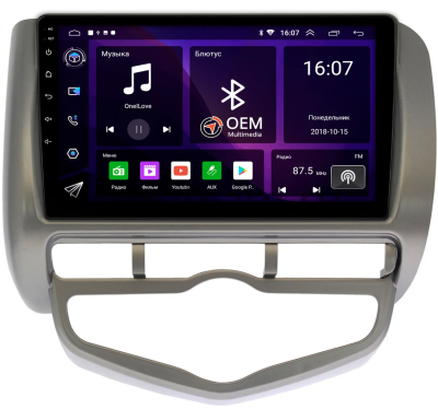 Honda Fit 2001-2008 (правый руль) Canbox RS9-9095 1.5/32 на Android 10 (IPS, DSP, CarPlay)