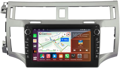 Штатная магнитола Toyota Avalon 3 2005-2009 (серебристый) Canbox H-Line 7832-9-0238 Android 10 (4G-SIM, 4/32, DSP, IPS) С крутилками
