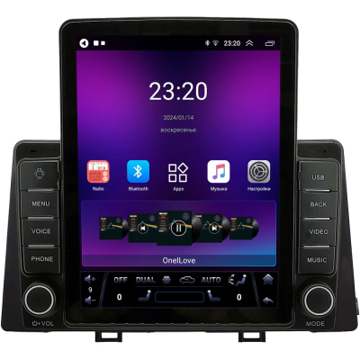 Штатная магнитола Canbox GTR095-9-067 для Kia Picanto 3, Morning 3 2017-2023 на Android 10 (QLed, 4/64, DSP, CarPlay)