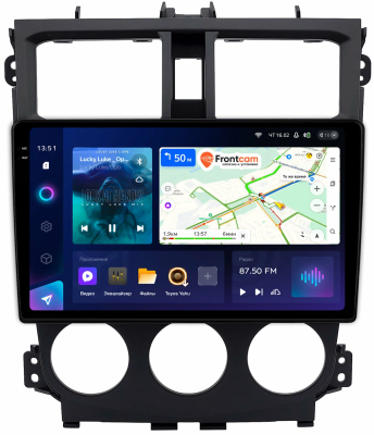 Штатное головное устройство Mitsubishi Colt Plus 7 2013-2018 Teyes CC3 2K 6/128 9.5 дюймов RM-9-0730 на Android 10 (4G-SIM, DSP, QLed)