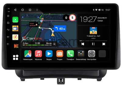 Штатная магнитола Ford Courier 2018-2024 Canbox M-Line 4544-9-1794 на Android 10 (4G-SIM, 2/32, DSP, QLed)