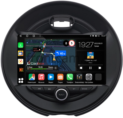 Штатная магнитола Mini Cabrio, Clubman, Countryman, Hatch 2013-2024 Canbox M-Line 2K 4179-9133 на Android 10 (4G-SIM, 4/64, DSP, QLed)