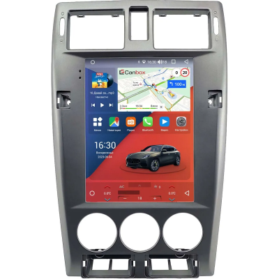 Штатное головное устройство Lada Priora 2007-2013 Canbox PRO-Line (Tesla style) 9.7 дюймов 6/128 7882-1312-229 на Android 13 (4G-SIM, DSP, QLed)