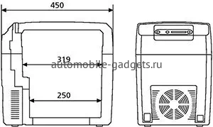 Термоэлектрический автохолодильник Dometic TropiCool TC-21FL (21л)