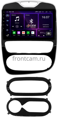 Штатная магнитола Canbox RS10-2808 для Renault Clio 4 2016-2019 на Android 10 (IPS, DSP, CarPlay)