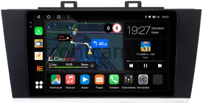 Штатная магнитола Canbox M-Line 2K 4179-9192 для Subaru Outback 5, Legacy 6 2014-2020 на Android 10 (4G-SIM, 4/64, DSP, QLed)