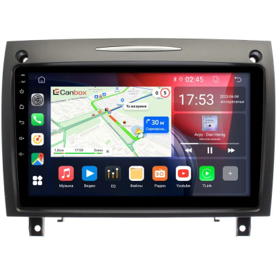 Штатная магнитола Canbox RS9-BE045N для Mercedes-Benz SLK (r171) 2004-2011 на Android 10 (IPS, DSP, CarPlay)