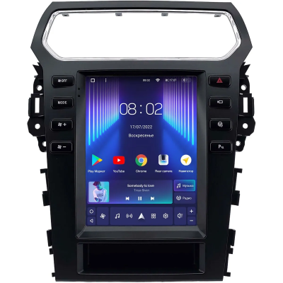 Штатное головное устройство Ford Explorer 5 2010-2019 (can BSJ) Teyes TPRO 2 DS (Tesla style) 9.7 дюймов 4/32 RM-1312-259 на Android 10 (4G-SIM, DSP, QLed)