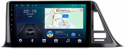 Штатная магнитола Toyota C-HR, Izoa 2018-2024 (левый руль) (для комплектации с магнитолой 100x200mm) Canbox L-Line 4169-9124 на Android 10 (4G-SIM, 2/32, TS18, DSP, QLed)