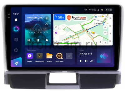 Штатное головное устройство Teyes CC3 2K 360 6/128 9.5 дюймов RM-9317 для Toyota Corolla Fielder (E160, E170), Corolla Axio (E160, E170) 2012-2024 на Android 10 (4G-SIM, DSP, QLed)