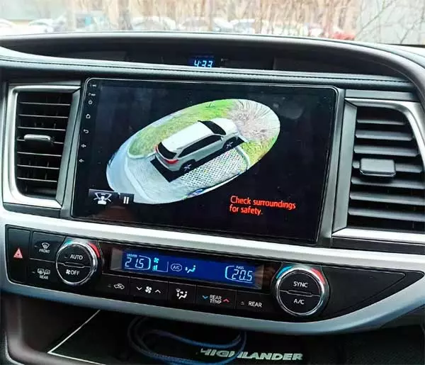 FarCar S500 TM467M штатная магнитола для Toyota Highlander 3 (2014+) на Android 13 c 2Gb, DSP, 4G