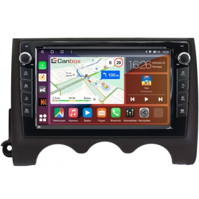 Штатная магнитола Mitsubishi Pajero Mini 2 2008-2012 Canbox H-Line 7824-9-1737 на Android 10 (4G-SIM, 6/128, DSP, IPS) С крутилками