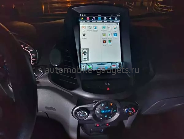 Carmedia ZF-1166-32-DSP ("Тесла-стиль") штатная магнитола для Ford EcoSport 2014-2017 на Android 9.0 c 4GB, DSP