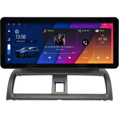 Штатная магнитола Honda Accord 7 2002-2008 12.3 дюйма Canbox H-Line 7819-9-HO171N на Android 10 (4G-SIM, 8/256, DSP, QLed) Audi Style