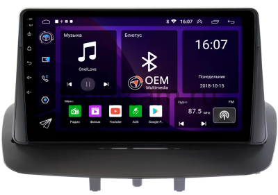 Штатная магнитола Canbox RS9-9215 для Renault Fluence, Megane 3 2008-2016 на Android 10 (IPS, DSP, CarPlay)