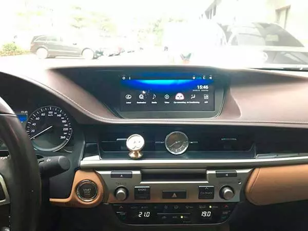 Carmedia MRW-3812 штатная магнитола для Lexus ES 2012-2018 (вместо монохром экрана) на Android 10, 8GB, 4G