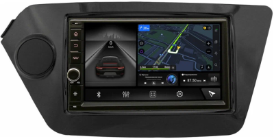 Магнитола в штатное место 2 din Kia Rio III 2011-2017 Canbox M-Line 5605-RP-KIRI-27 на Android 10 (4G-SIM, 4/64, DSP, IPS) С крутилкой