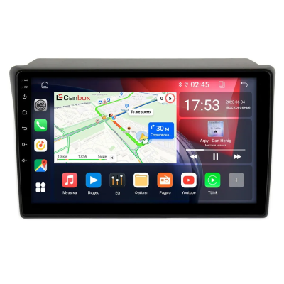 Штатная магнитола Toyota Hilux Surf 1995-2002 Canbox Logic-i3 5738-1084 на Android 11 (4G-SIM, 6/128, DSP, 360, QLed)