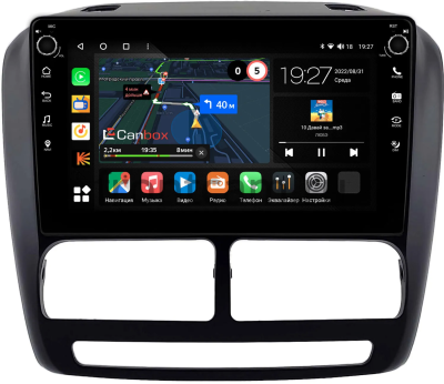 Штатная магнитола Canbox M-Line 7801-9-2135 для Fiat Doblo 2 2009-2015 на Android 10 (4G-SIM, 2/32, DSP, IPS) С крутилками