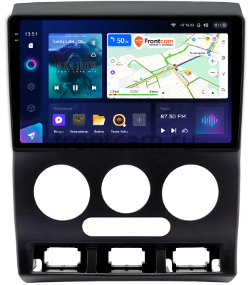 Штатное головное устройство Kia Rio 2002-2005 Teyes CC3 2K 360 6/128 9.5 дюймов RM-9-0186 на Android 10 (4G-SIM, DSP, QLed)