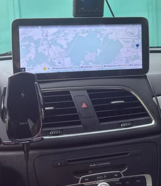 Установка штатной магнитолы Canbox на android для Audi Q3 (8U) 2011-2018 Установка штатной магнитолы Canbox на android для Audi Q3 (8U) 2011-2018