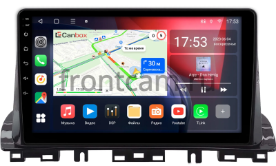 Штатная магнитола Kia K3 2 2018-2024 Canbox L-Line 4170-10-0388 на Android 10 (4G-SIM, 2/32, TS18, DSP, QLed)