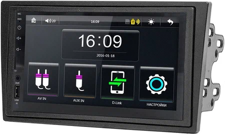 Магнитола в штатное место 2 din Opel Astra G (1998-2009) (черная, без ребра) Canbox 2783-RP-11-791-383 MP5