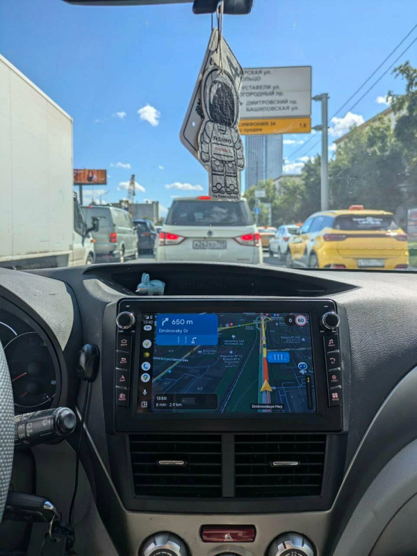 Установка штатной магнитолы Canbox M-Line на android для Subaru Forester 3 SH (2007-2013)