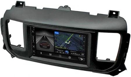 Магнитола в штатное место 2 din Citroen SpaceTourer, Jumpy 3 2016-2024 Canbox M-Line 5511-RP-RTY-N64-197 на Android 10 (4G-SIM, 2/32, DSP, IPS)