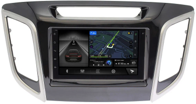 Магнитола в штатное место 2 din Hyundai Creta 2016-2021 (глянец) Canbox Logic-i3 5731-RP-11-657-287 на Android 11 (4G-SIM, 6/128, DSP, QLed, 360)