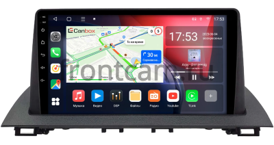 Штатная магнитола Mazda CX-4 2016-2024 Canbox L-Line 4169-9-2175 на Android 10 (4G-SIM, 2/32, TS18, DSP, QLed)