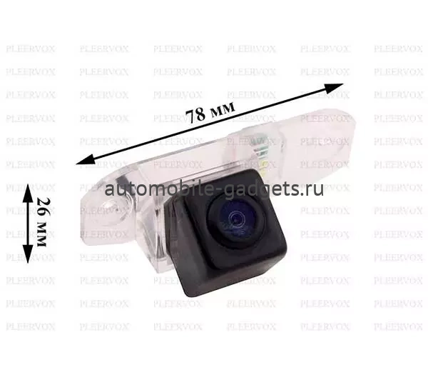 Pleervox PLV-CAM-VOV02 Камера заднего вида для Volvo XC90, XC70, XC60, V60, V70, V50, S80L, S60, S80 Pleervox PLV-CAM-VOV02 Камера заднего вида для Volvo XC90, XC70, XC60, V60, V70, V50, S80L, S60, S80