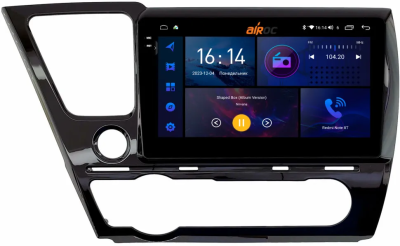 Airoc 2K RI-1931 штатная магнитола для Honda Civic 9 4D 2013-2017 (левый руль, седан) на Android 12 с 8GB, DSP, 4G
