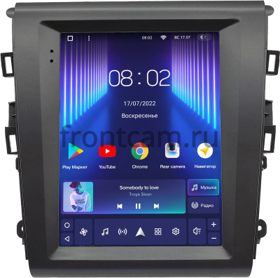 Штатное головное устройство Ford Mondeo 5 2014-2023, Fusion 2 (North America) 2012-2016 Teyes TPRO 2 DS (Tesla style) 9.7 дюймов 4/64 RM-1312-185 на Android 10 (4G-SIM, DSP, QLed)