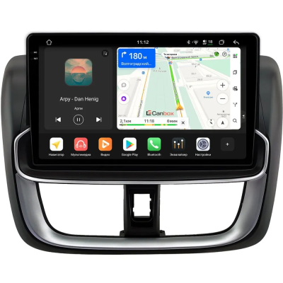 Штатная магнитола Toyota Vios 3, Yaris 3 (XP150) 2017-2022 Canbox PRO-Line 2K 4257-10-0432 на Android 13 (4G-SIM, 4/64, DSP, QLed)