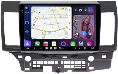 FarCar S500 BX037M штатная магнитола для Mitsubishi Lancer X 2007+ на Android 14 c 6GB, DSP, 4G