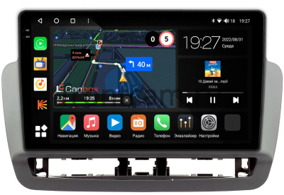 Штатная магнитола Seat Ibiza 4 2012-2015 (серая) Canbox M-Line 2K 4179-9-0017 на Android 10 (4G-SIM, 4/64, DSP, QLed)