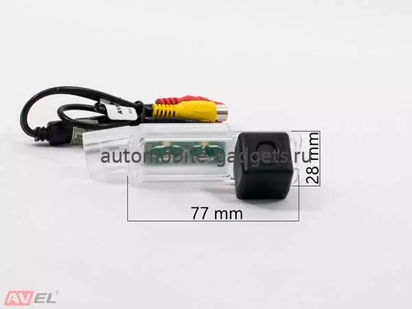 Штатная HD камера заднего вида AVS327CPR (#208) для автомобилей Volkswagen Polo VI 2020+