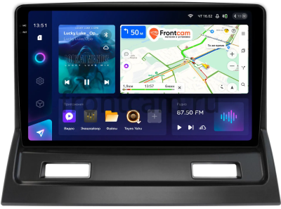 Штатное головное устройство Mitsubishi Galant 9 2003-2012 Teyes CC3 2K 360 6/128 9.5 дюймов RM-9-118 на Android 10 (4G-SIM, DSP, QLed)