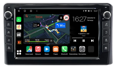 Штатная магнитола Canbox M-Line 7825-10-1880 для Ford F-150 14 2020-2024 на Android 10 (4G-SIM, 2/32, DSP, QLed) С крутилками