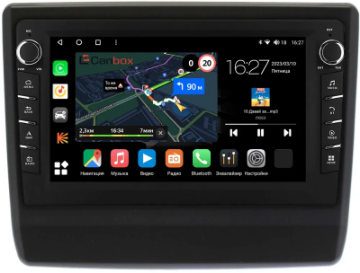 Штатная магнитола Isuzu D-Max 3, MU-X 2 2019-2024 (матовая, Тип 2) Canbox M-Line 7831-9-0160 Android 10 (4G-SIM, 2/32, DSP, IPS) С крутилками