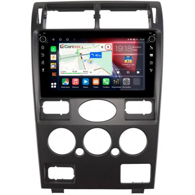 Штатная магнитола Canbox H-Line 7824-9-1281 для Ford Mondeo 3 2000-2003 (седан) на Android 10 (4G-SIM, 6/128, DSP, IPS) С крутилками