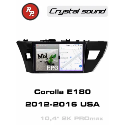 Автомагнитола RedPower 85166PROmax для Toyota Corolla E180 (05.2012-07.2016) для рынка США