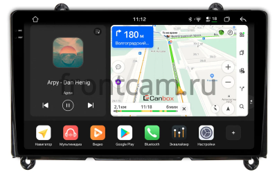 Штатная магнитола Canbox PRO-Line 2K 4254-9-260 для Toyota HiAce (H300) 2019-2024 на Android 13 (4G-SIM, 12/256, DSP, QLed)