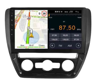 Магнитола для Volkswagen Jetta 2016 Parafar на Андроид 12.0 PF990RGx