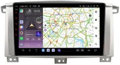 Carmedia OL-9681-PH-9009-12256-TS20 штатная магнитола для Toyota Land Cruiser 105 (2002-2008) на Android 13 c 12GB, DSP, 4G