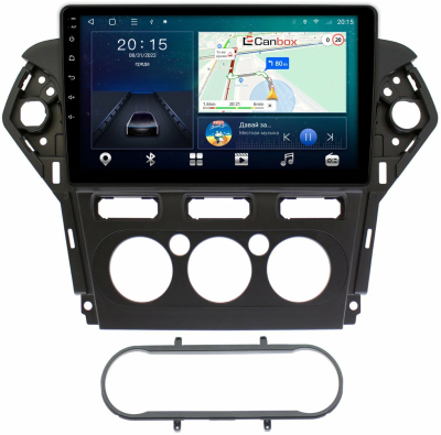 Штатная магнитола Ford Mondeo 4 2010-2014 (черная) Canbox M-Line 4543-1019 на Android 10 (4G-SIM, 2/32, DSP, QLed)