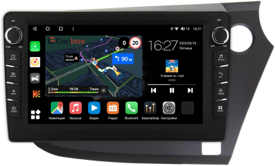 Штатная магнитола Canbox M-Line 7831-9-304 для Honda Insight 2 2009-2014 (правый руль) на Android 10 (4G-SIM, 2/32, DSP, IPS) С крутилками