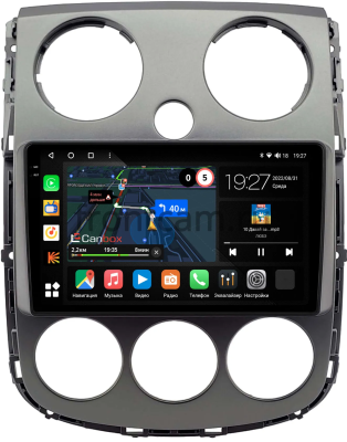 Штатная магнитола Mazda Verisa 2004-2015 Canbox M-Line 2K 4177-9-3052 на Android 10 (4G-SIM, 2/32, DSP, QLed)