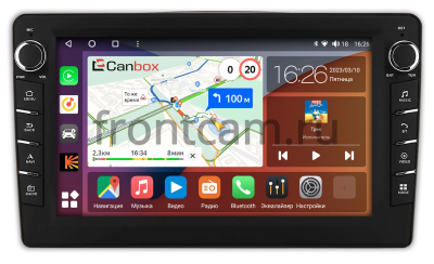 Штатная магнитола Nissan Pixo 2008-2013 Canbox H-Line 7832-9-689 на Android 10 (4G-SIM, 4/32, DSP, IPS) С крутилками